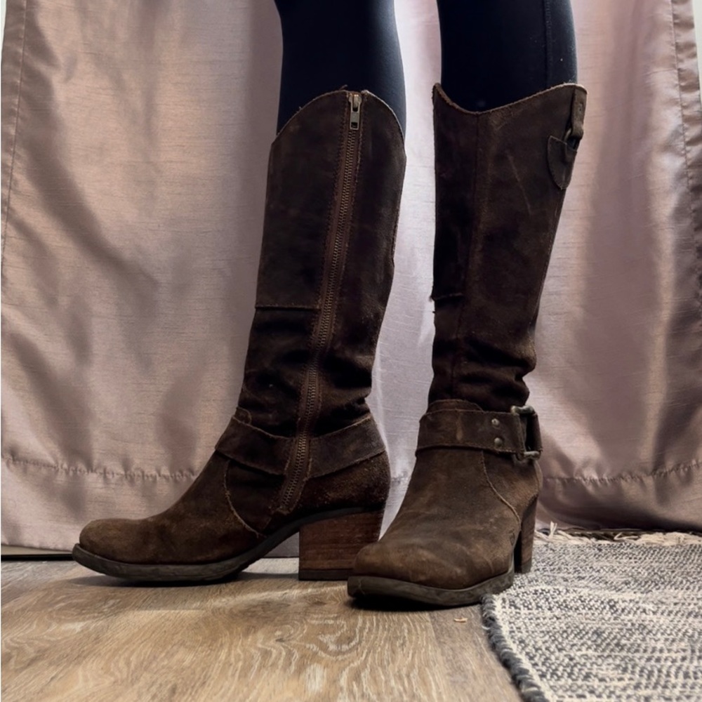 Børn Brown Leather Boots